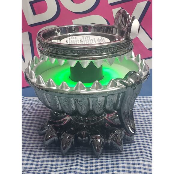 BBW Light-up Monster Large 3 Wick Candle Holder Pedestal Home Fragran - Picture 5 of 7